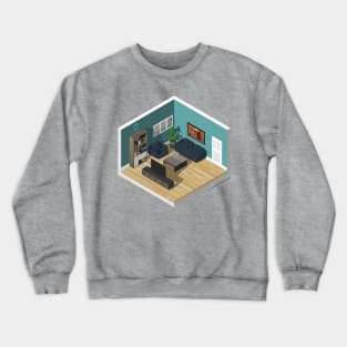 Fabric Iso - Living Room Crewneck Sweatshirt